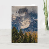 秋のグランドテトンズ カード (正面)