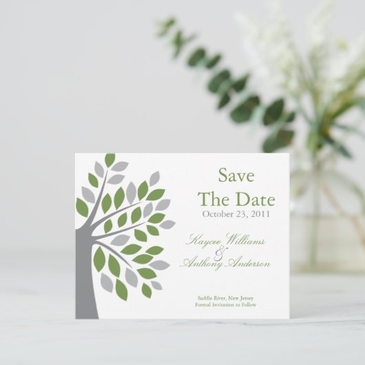 秋のグリーンツリー・セーブ・ザ・デートのお知らせ セーブザデート (スタンド正面)