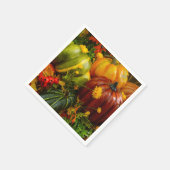 秋のグループ化 スタンダードカクテルナプキン (角)