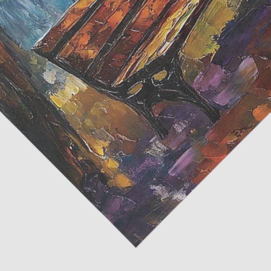 秋のグロー秋フォレストデクページ 薄葉紙 (詳細)