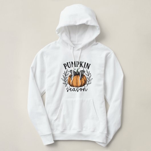 秋のコケット パンプキン シーズン パーカ (デザイン正面)