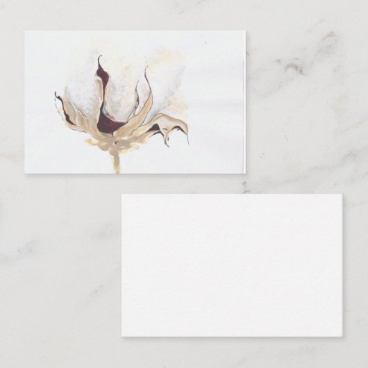 秋のコットンボルト 名刺 (正面/裏面)