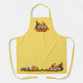 秋のコルヌコピア感謝祭 エプロン