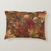 秋のコレクション – 美しいの秋 – アクセント枕 アクセントクッション (裏面)