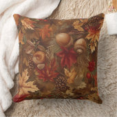 秋のコレクション – 美しいの秋-装飾用クッション クッション (ブランケット)
