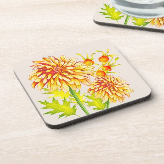 秋のコースターセットに到着 コースター (左側)