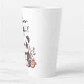 秋のコーヒーマグ カフェラテマグ (正面)