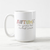 秋のコーヒーマグ コーヒーマグカップ (左)