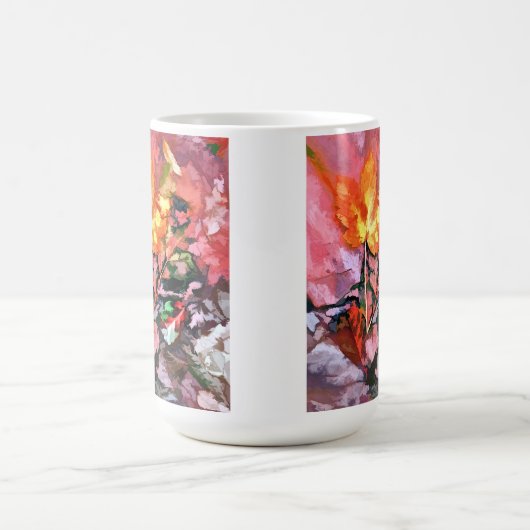 秋のコーヒーマグ コーヒーマグカップ (中央)