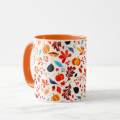 秋のコーヒーマグ マグカップ (正面左)