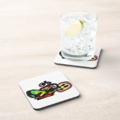 秋のコーヒー コースター (右側)