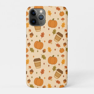 秋のコーヒー iPhone 11 PROケース