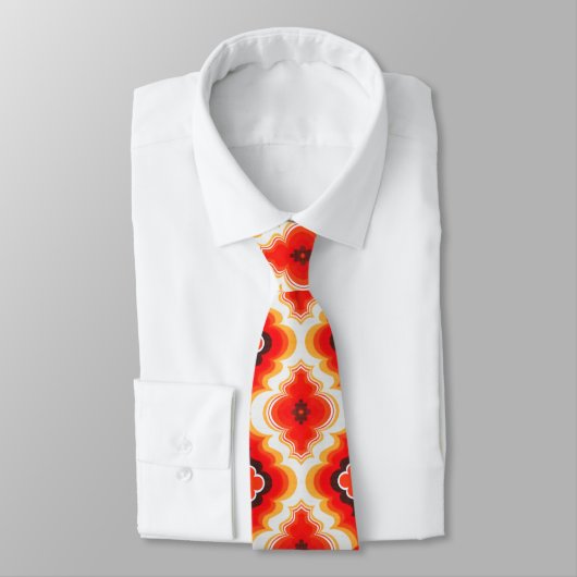 秋のサイケデリック夕日 ネクタイ (タイ)