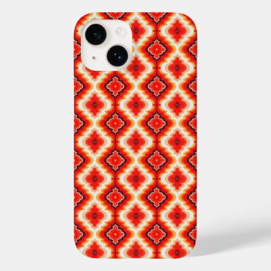 秋のサイケデリック夕日 Case-Mate iPhoneケース (裏面)