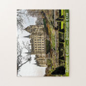 秋のサザーランド藩殿林城 ジグソーパズル (縦)