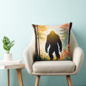 秋のサスカッチカラフル風景 クッション (椅子)