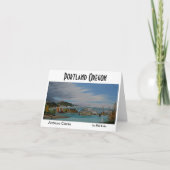 秋のサーカスのnotecard カード (正面)