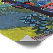 秋のサーティグ渓谷 ポスター (角)