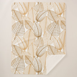 秋のシェルパ毛布 シェルパブランケット