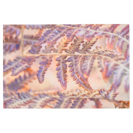 秋のシダ メタルプリント