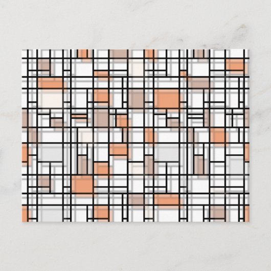 秋のシャドーモダント絵葉書 ポストカード (正面)