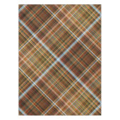 秋のシャモーレブラウン、緑、青のプライド テーブルクロス (正面)