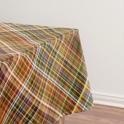 秋のシャモーレブラウン、緑、青のプライド テーブルクロス (インサイチュ)