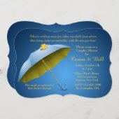 秋のシャワーの招待状 招待状 (正面/裏面)