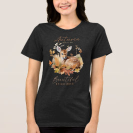 秋のショー・アス トライブレンドＴシャツ