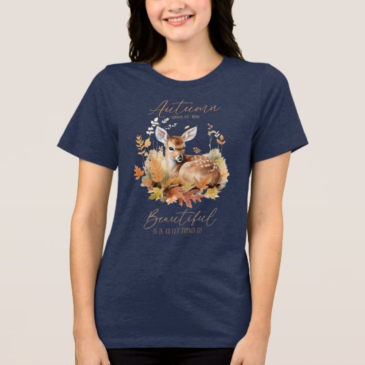 秋のショー トライブレンドＴシャツ (正面)