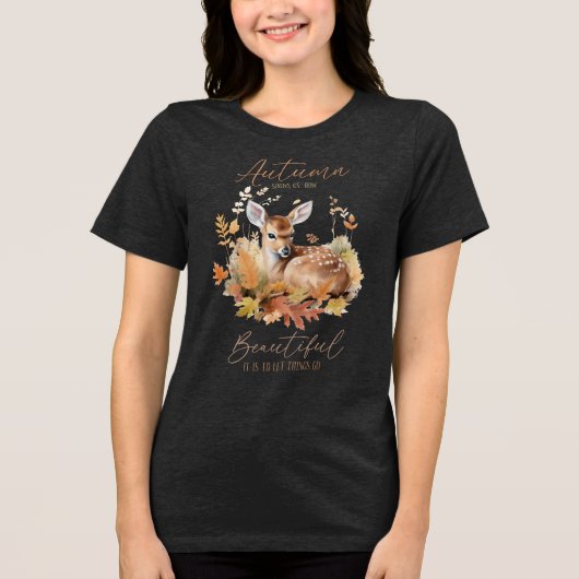 秋のショー トライブレンドＴシャツ (正面)