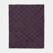 秋のシーブ フリースブランケット (正面)