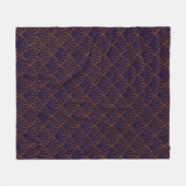 秋のシーブ フリースブランケット (正面(横))