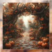 秋のシーンウィンドウの固定 ウィンドウサイン (シート2)