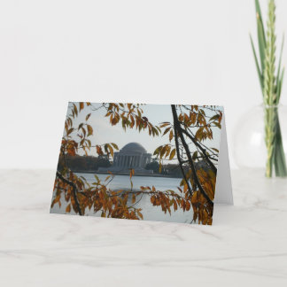 秋のジェファーソンの記念物 カード