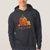 秋のジャックオランタンハロウィーン パーカ (正面)