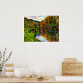 秋のジュフォセの腕 ポスター (キッチン)