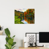 秋のジュフォセの腕 ポスター (ホームオフィス)