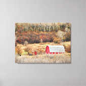 秋のストレッチ日の最後のキャンバス印刷 キャンバスプリント (正面)