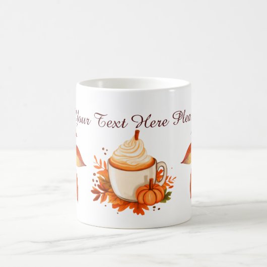秋のスパイス コーヒーマグカップ (中央)