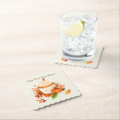 秋のスパイス ペーパーコースター (インサイチュ)