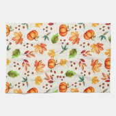 秋のスパイスB キッチンタオル (横)