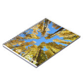 秋のスパイラル写真ノート ノートブック (左側)