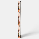 秋のスピリットコージーウォーターカラーパターン SAMSUNG GALAXYケース (左側面)