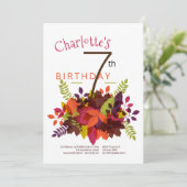 秋のスプレーの招待状 招待状 (スタンド正面)