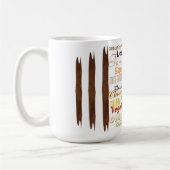 秋のスープ(茶)マグカップ コーヒーマグカップ (左)