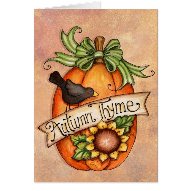 秋のタイム (正面)