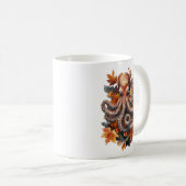秋のタコ・マグカップ コーヒーマグカップ (正面右)