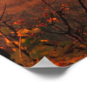 秋のタトラ朝日 ポスター (角)