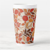 秋のタペストリー カフェラテマグ (正面)